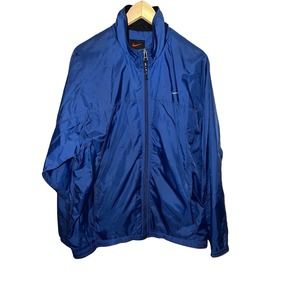 Vintage Blue Nike Windbreaker Jacket Y2K‎ Size Large